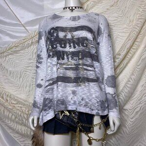 mesh long sleeve shirt